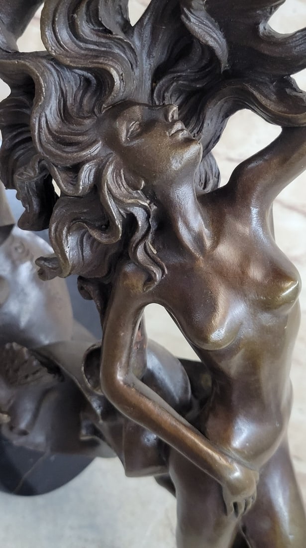 Nude Dancer Bronze Sculpture - 7