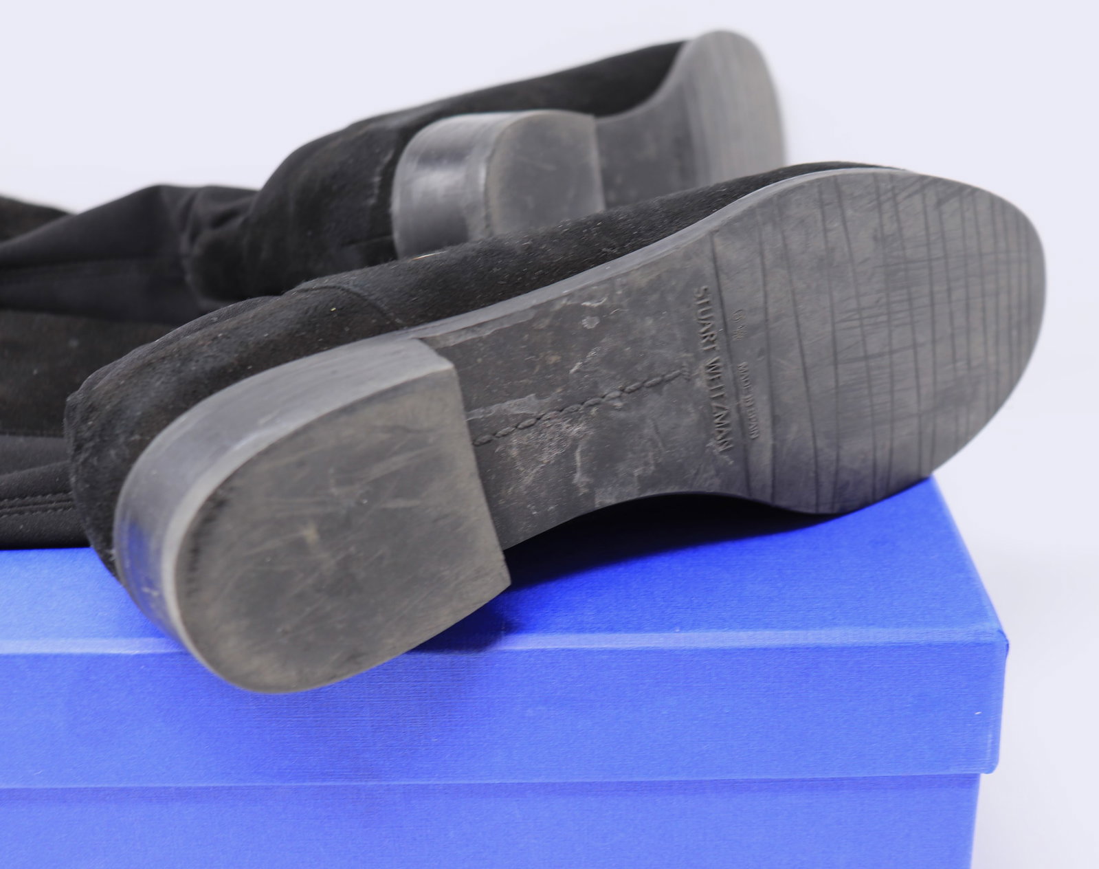 Stuart Weitzman Black Suede boots - 4