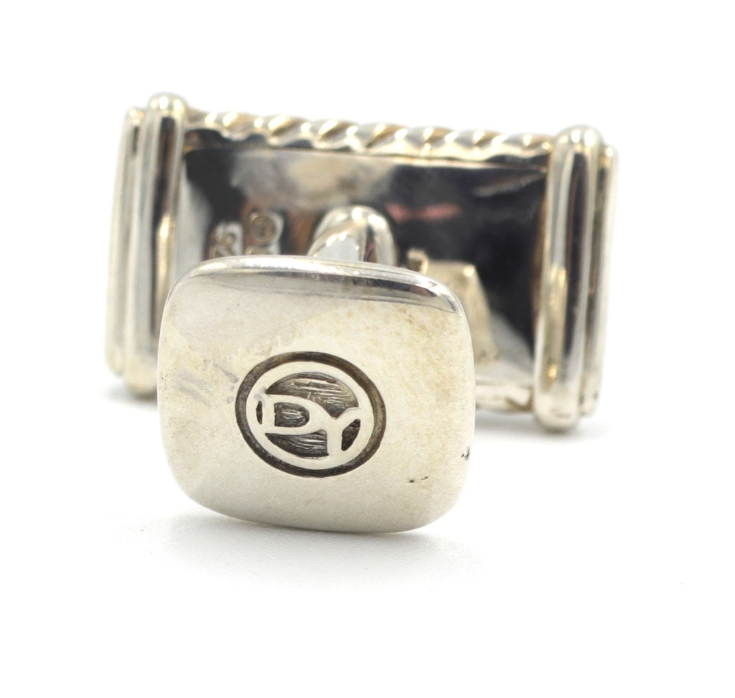 David Yurman Chevron Cufflinks - 4