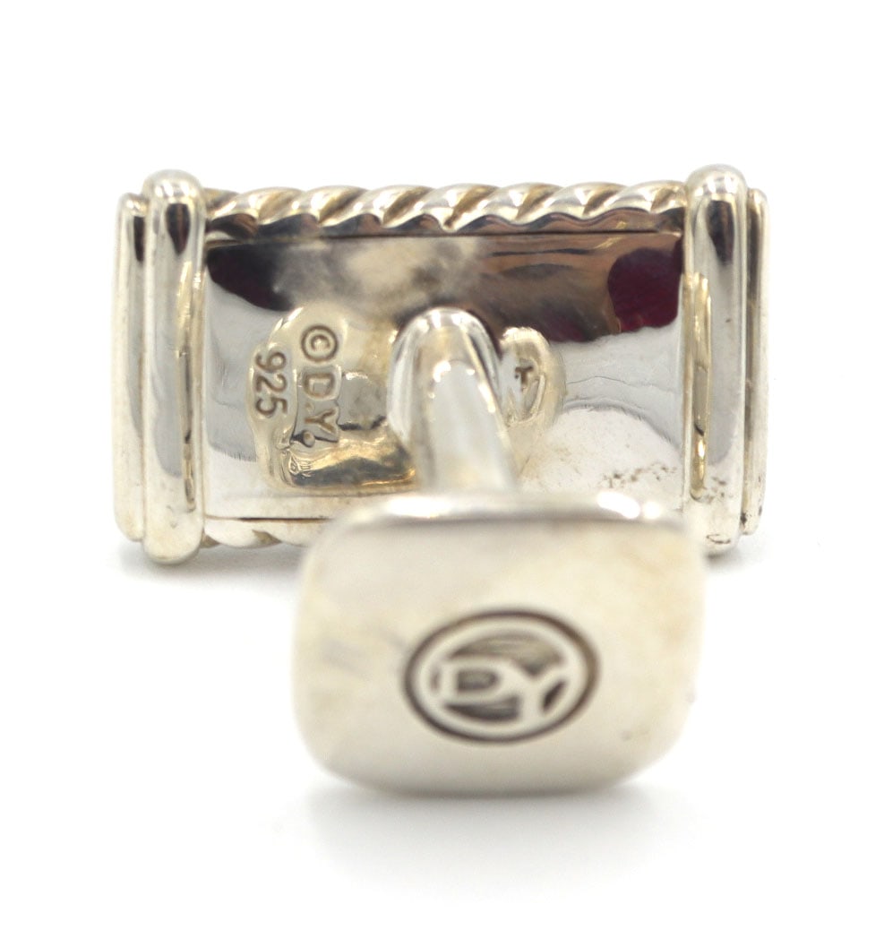 David Yurman Chevron Cufflinks - 5