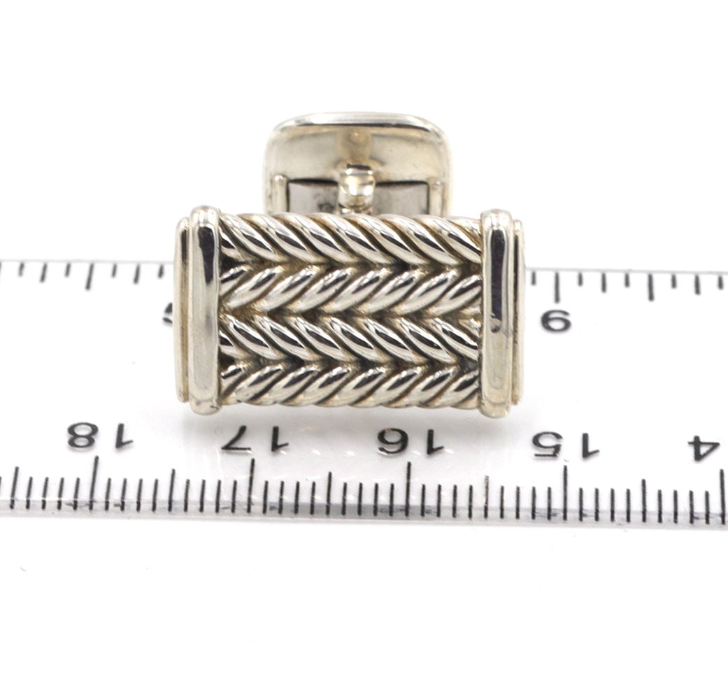 David Yurman Chevron Cufflinks - 6