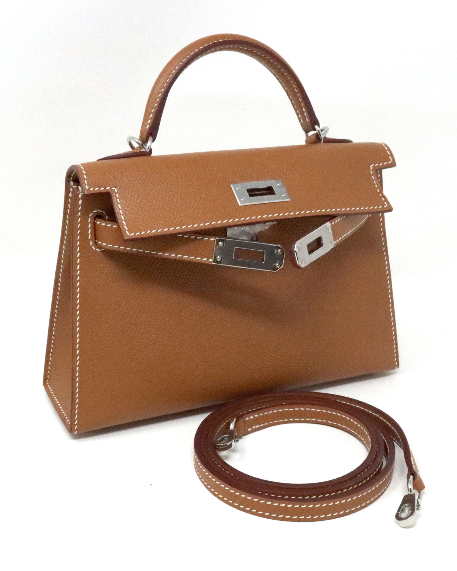 Italian Leather mini bag - 8