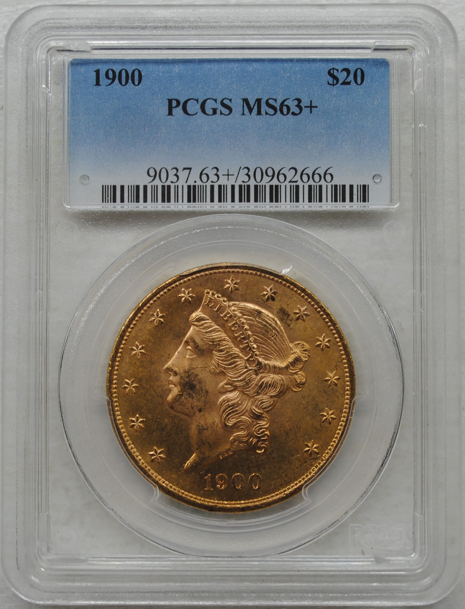 1900 $20 Liberty PCGS MS63+ (1 of 2)