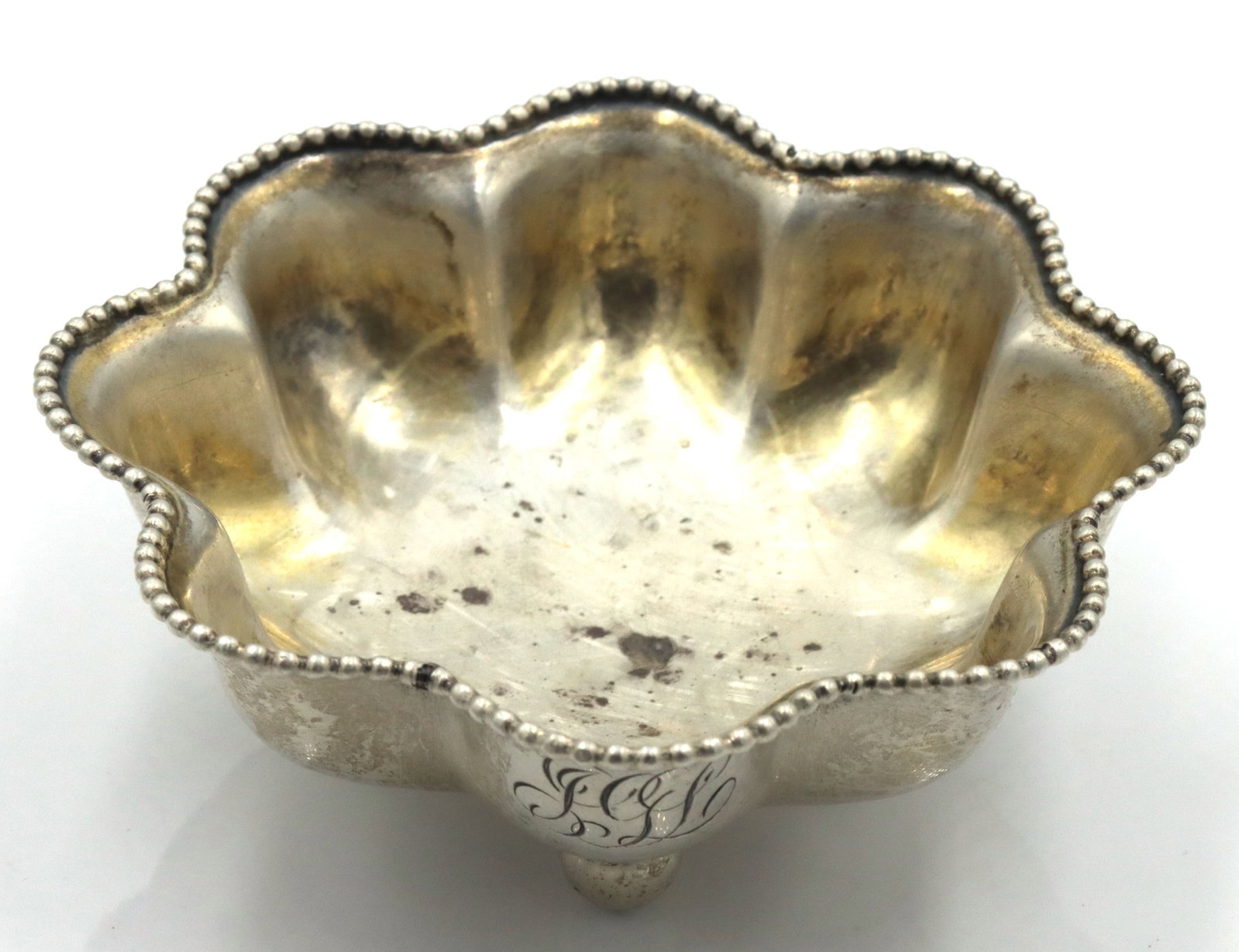 Vintage 925 sterling silver mini bowl (1 of 5)