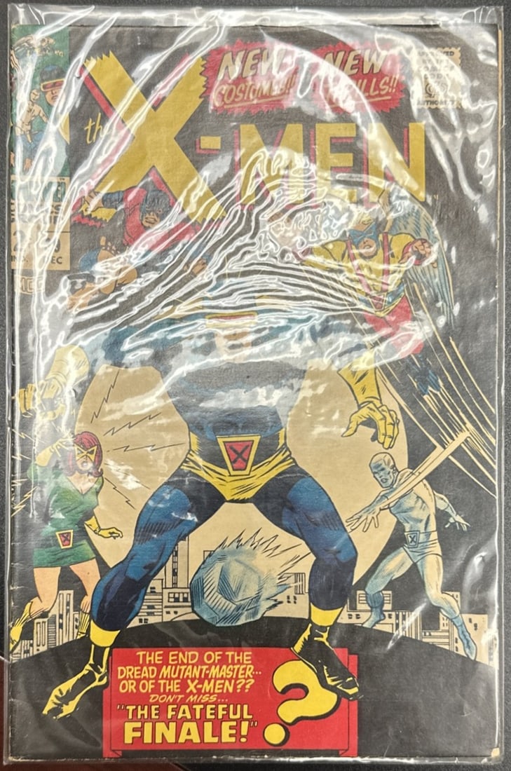 Vintage The X-Men #49 Marvel Comics 1968 Silver Age Comic Book (1 of 2)