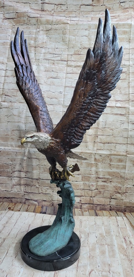 American Eagle Bronze Sculpture (1 of 9)