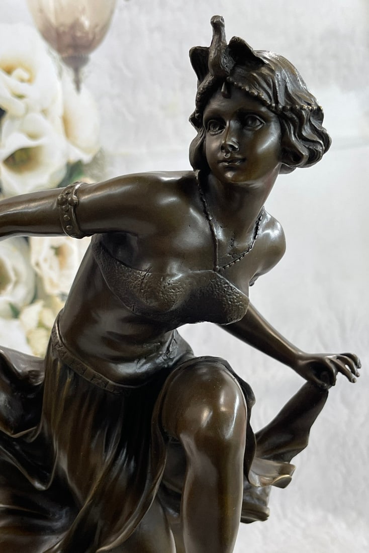 Dancer Bronze Figurine - 7