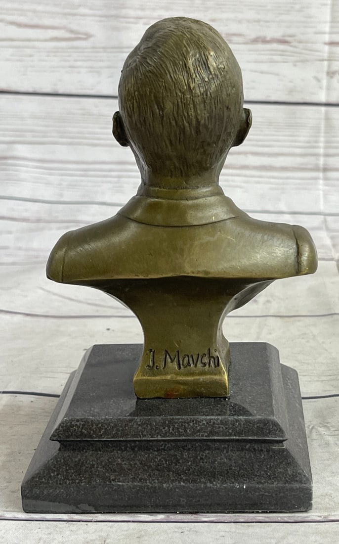 Russian Putin Bust Bronze Statue - 4