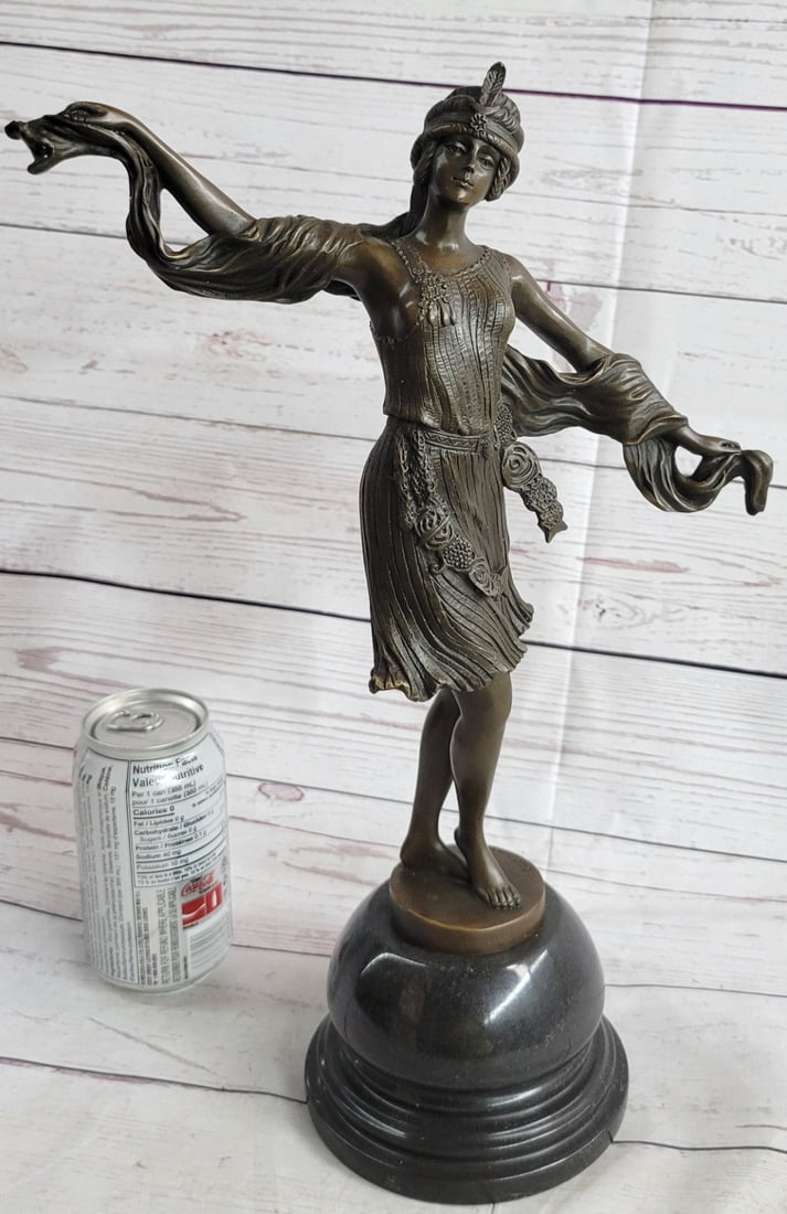 Dancer Bronze Sculpture - 2