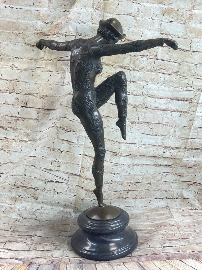 Dancer Bronze Sculpture - 4
