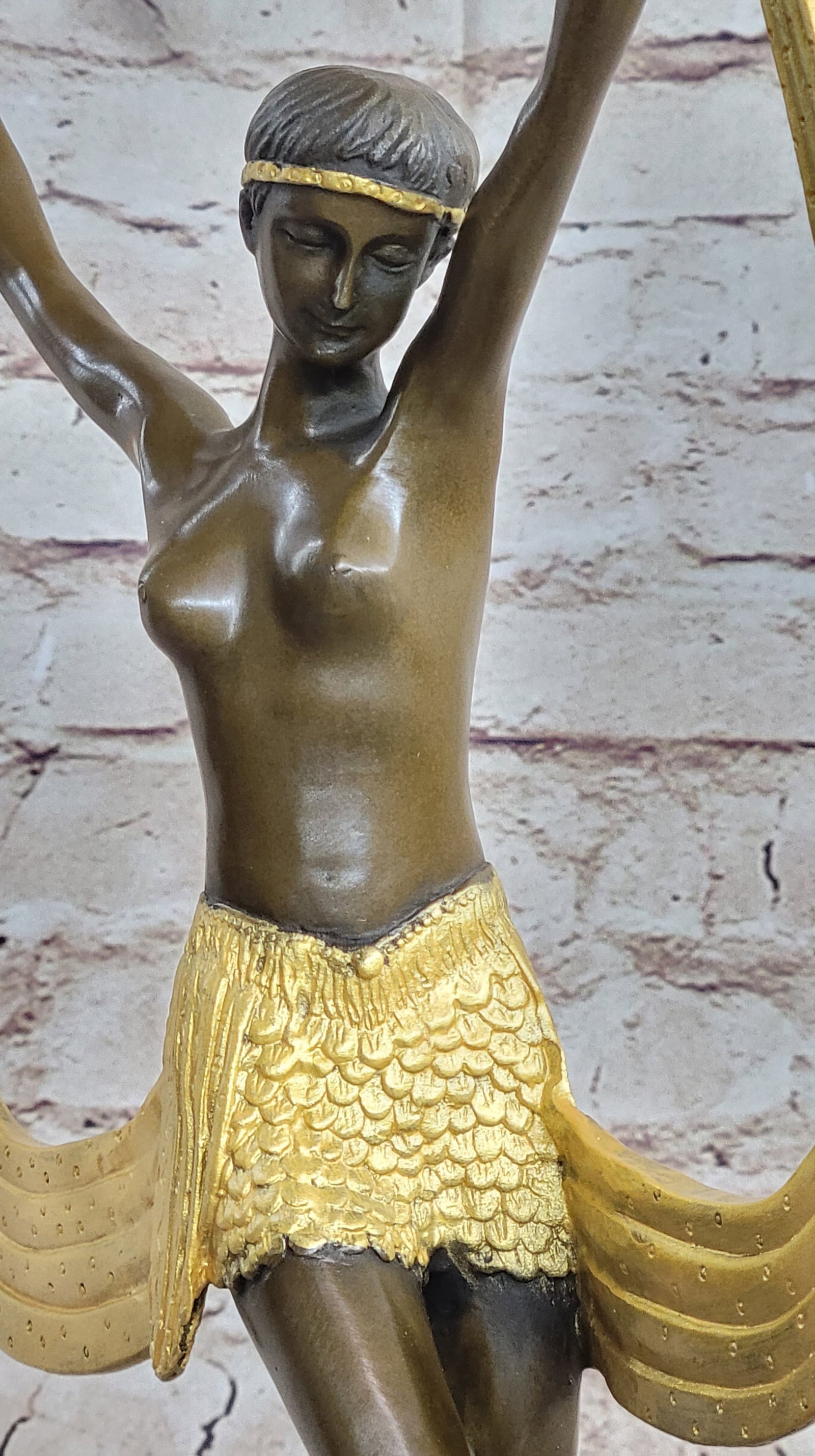 Dancer Bronze Figurine - 7