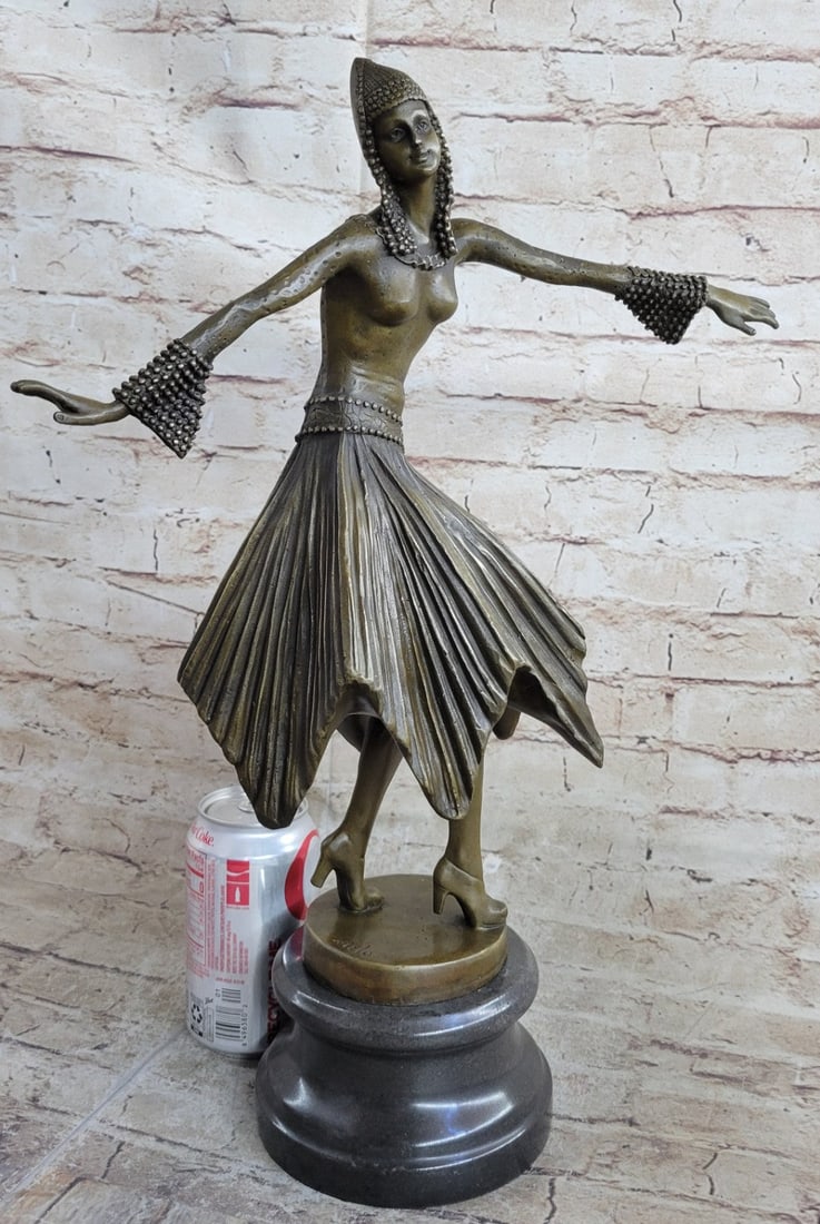 Captive Dancer Bronze Sculpture - 2