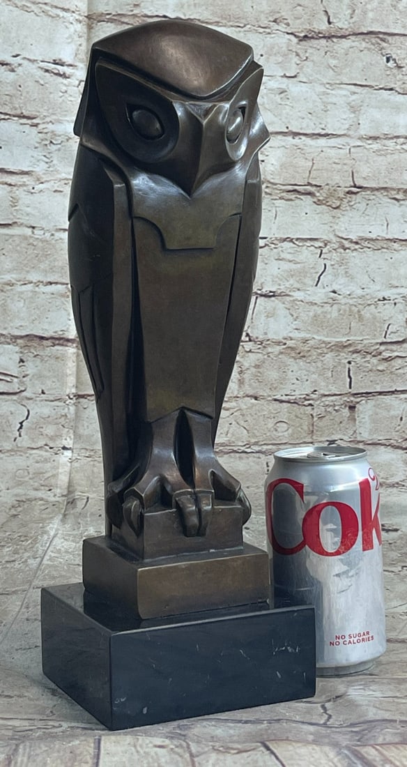 Owl Bronze Statue - 2