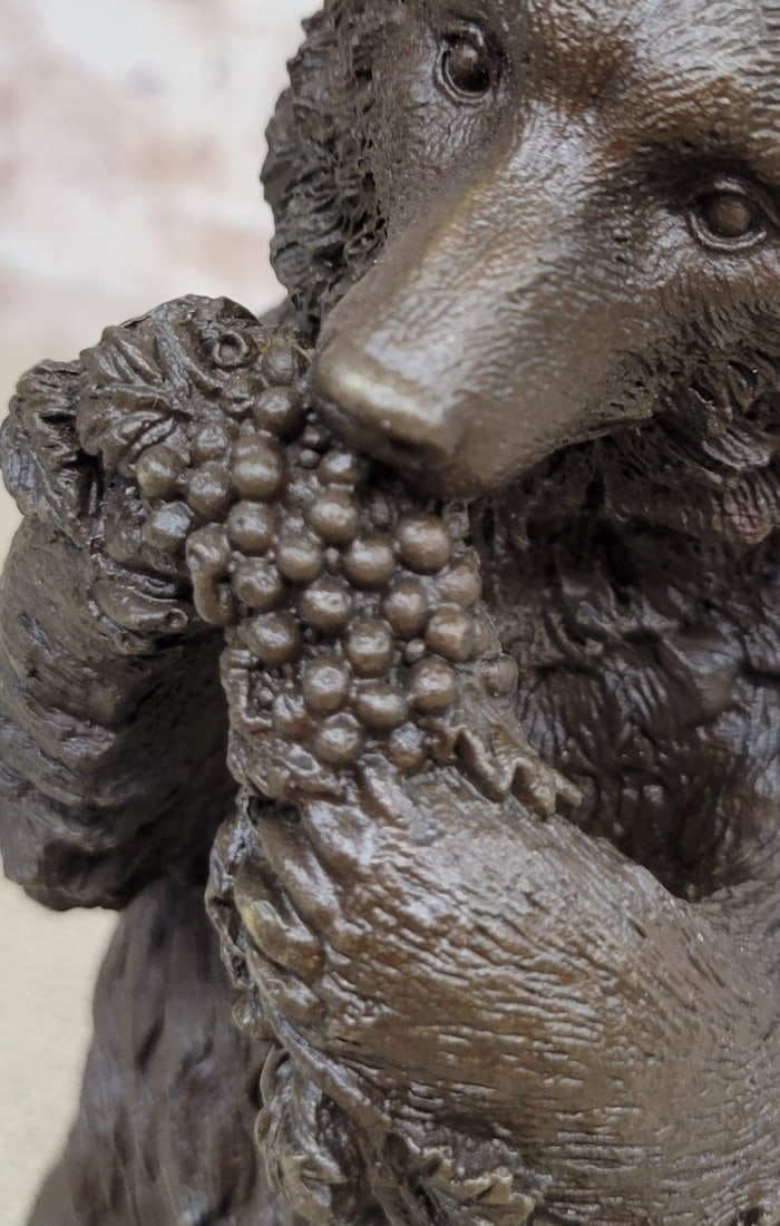 Bear Bronze Sculpture - 7