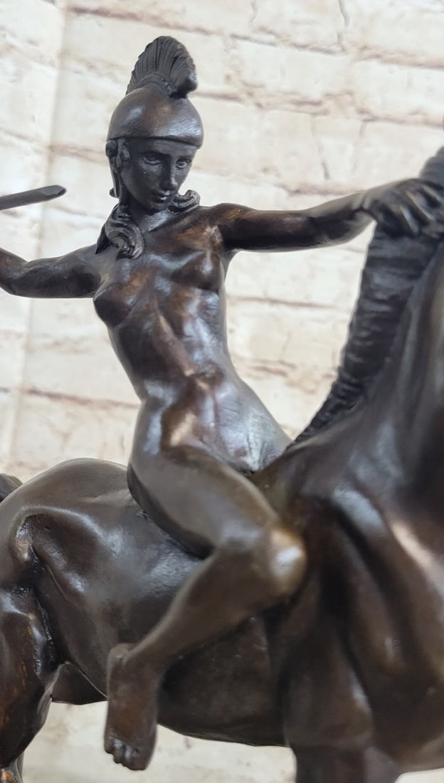 The "Amazon Warrior" Bronze Statue - 7