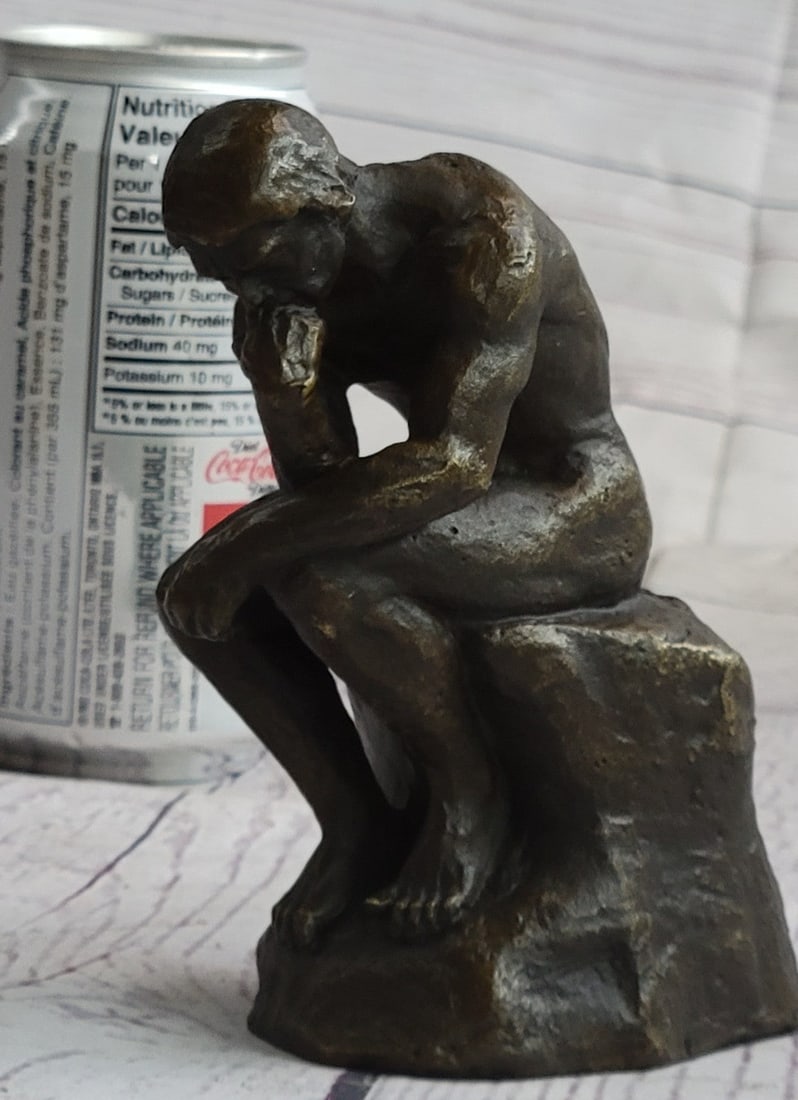 Thinker Bronze Sculpture - 2