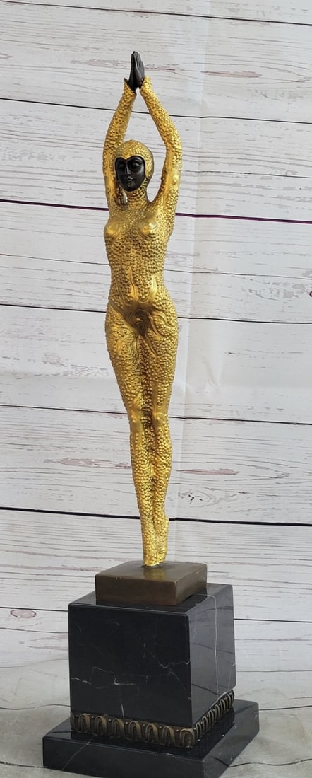 Dancer Bronze Sculpture - 3
