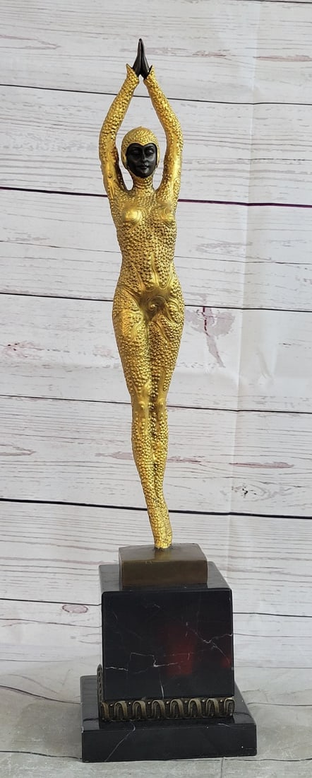 Dancer Bronze Sculpture - 4