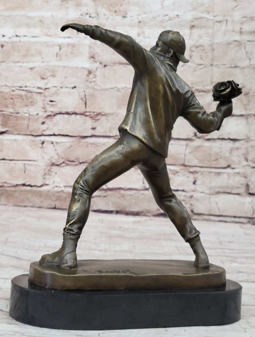 Thrower Bronze Sculpture - 4