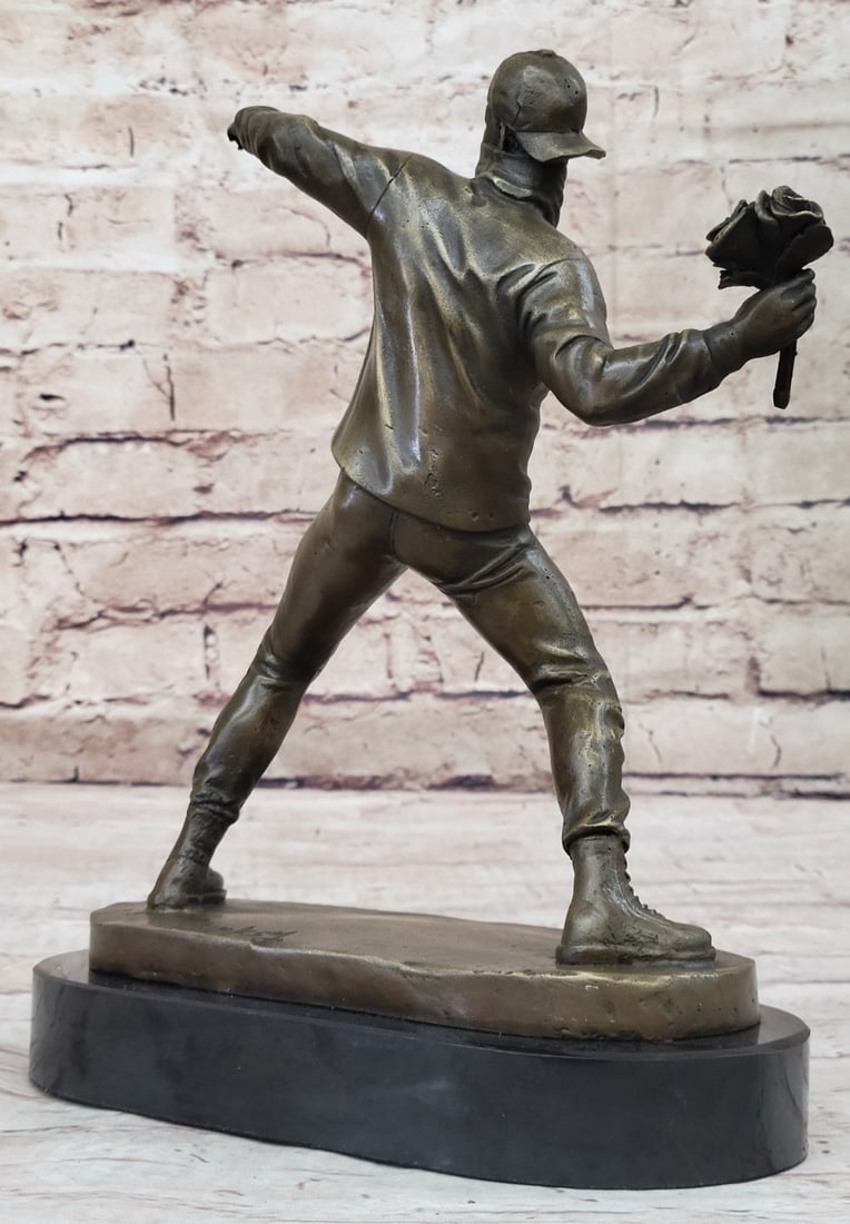 Thrower Bronze Sculpture - 5
