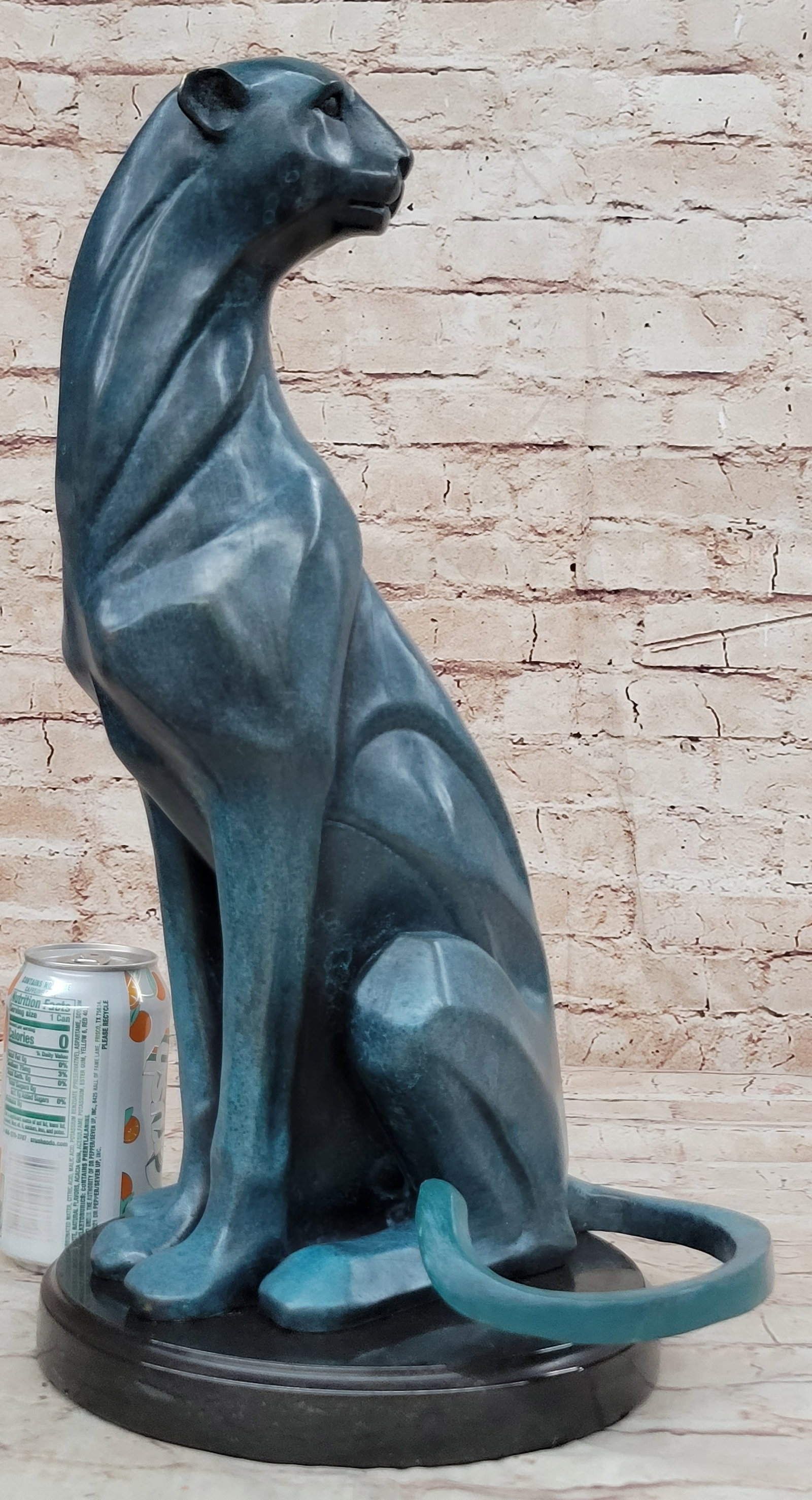 Puma Bronze Sculpture - 2