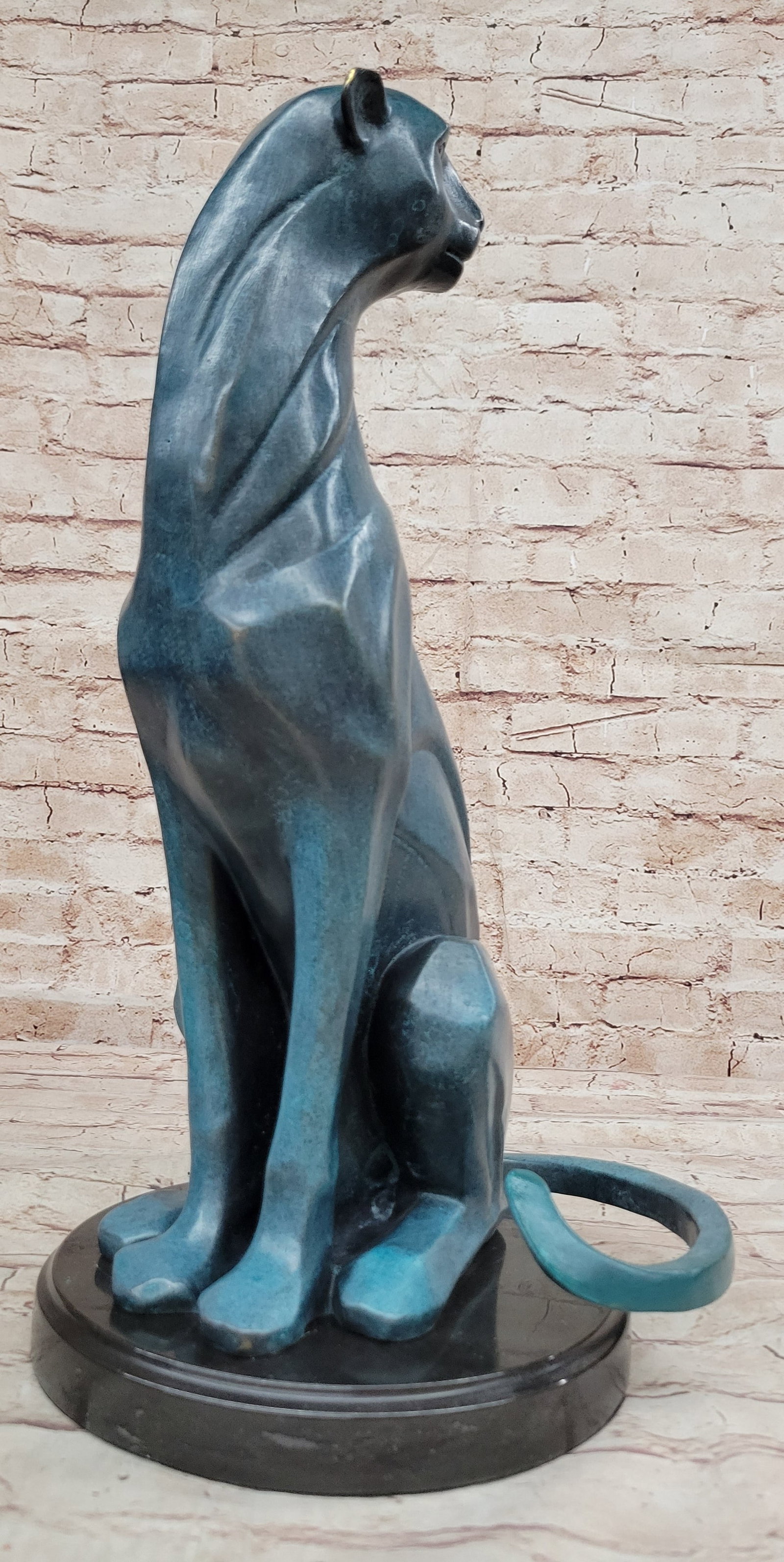 Puma Bronze Sculpture - 3