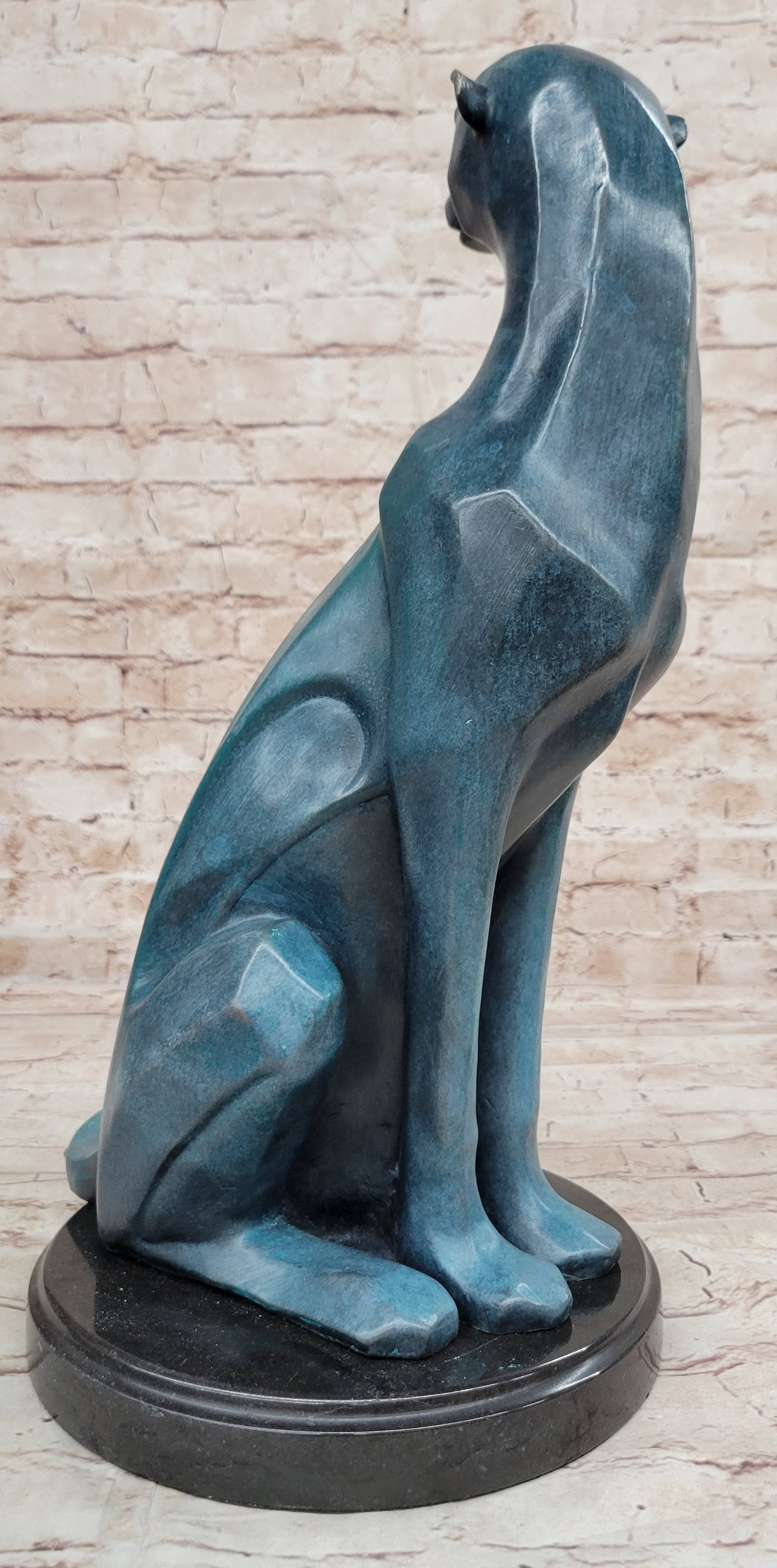 Puma Bronze Sculpture - 6