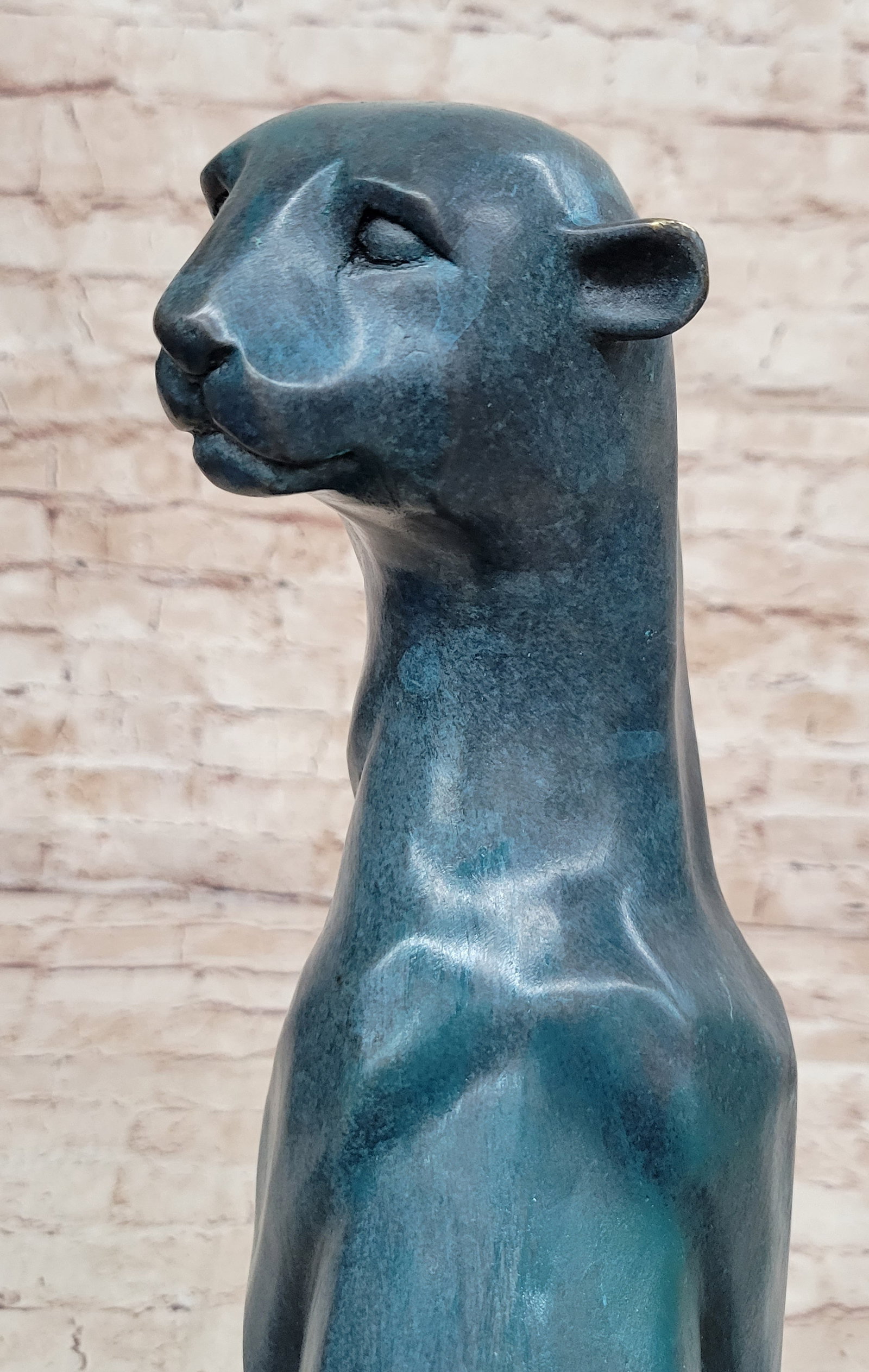 Puma Bronze Sculpture - 7