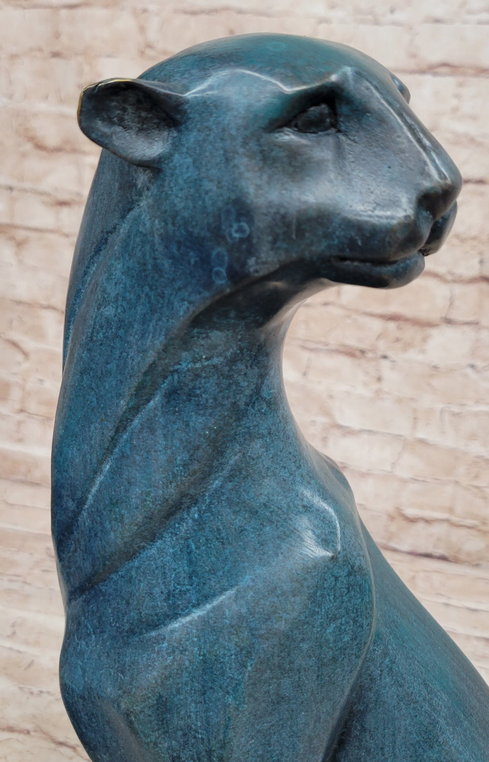 Puma Bronze Sculpture - 8