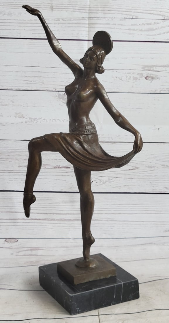 Dancer Bronze Sculpture - 4