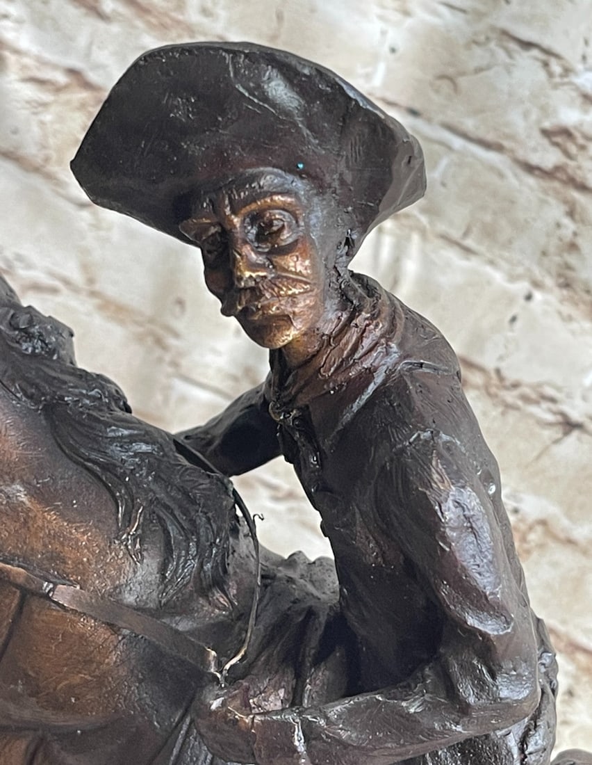 Cowboy Bronze Sculpture - 6