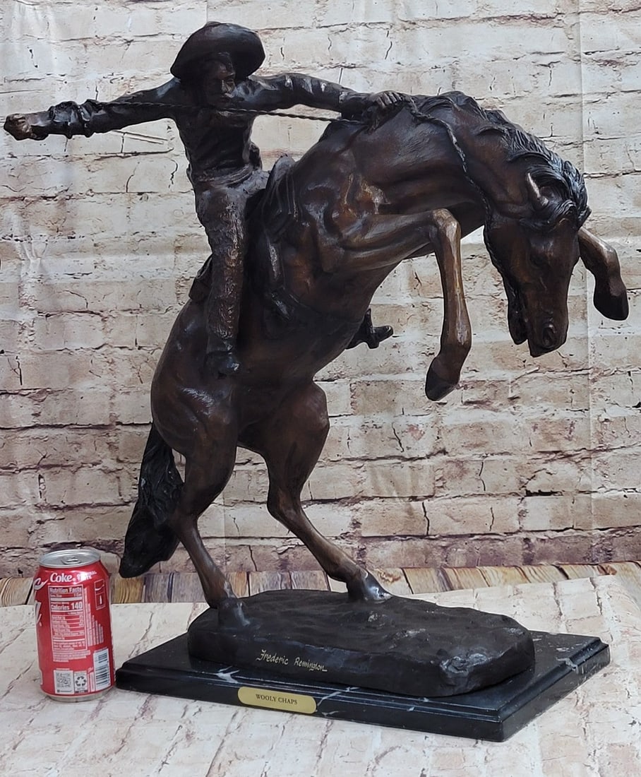 Wooly Chaps Bronze Sculpture - 2