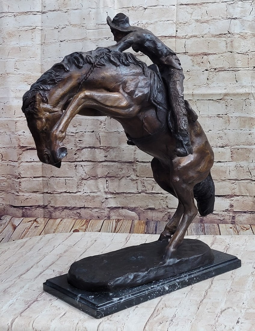 Wooly Chaps Bronze Sculpture - 4