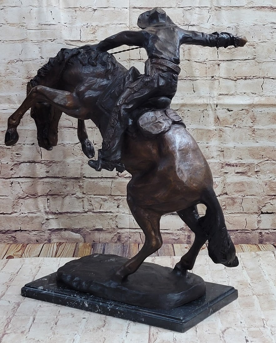 Wooly Chaps Bronze Sculpture - 5