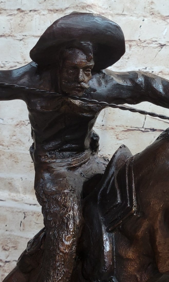Wooly Chaps Bronze Sculpture - 7