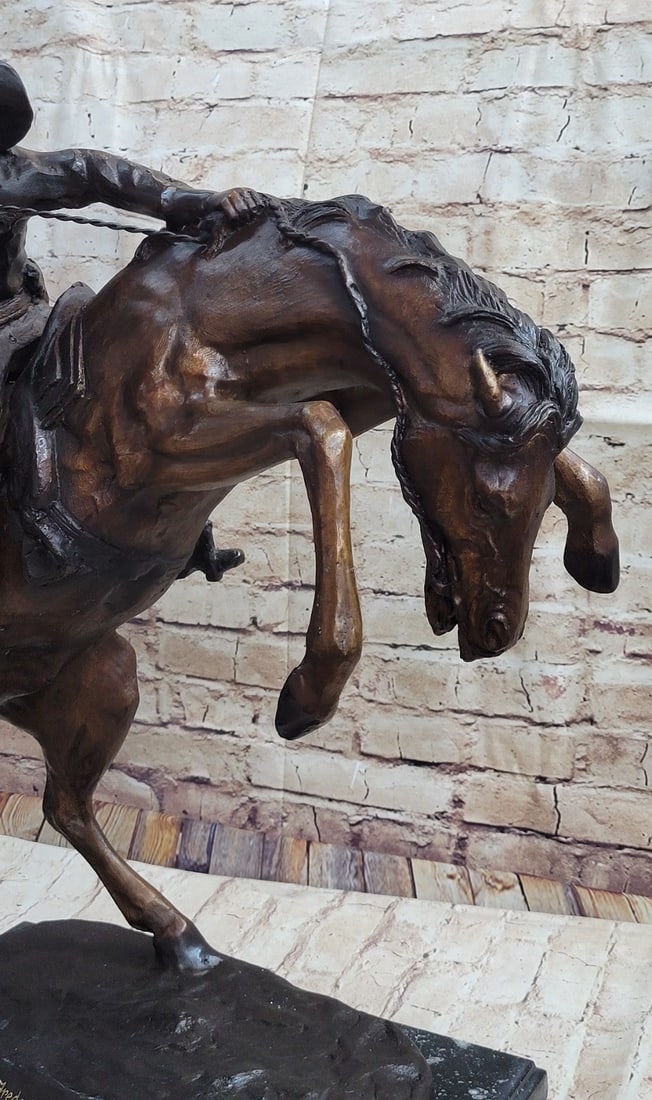 Wooly Chaps Bronze Sculpture - 8