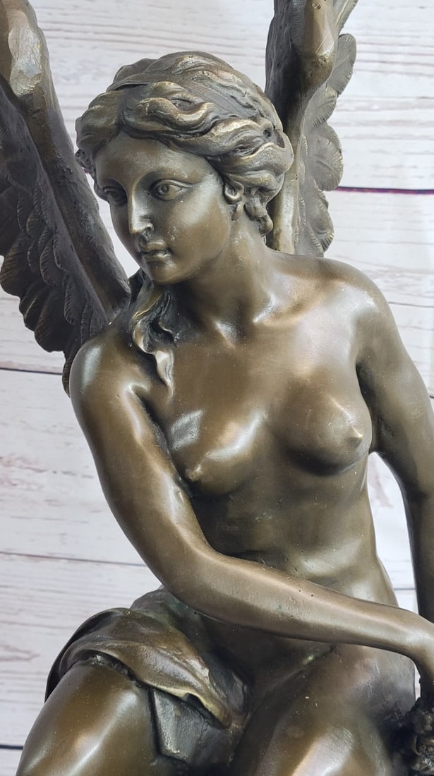 Nude Angel Bronze Sculpture - 7