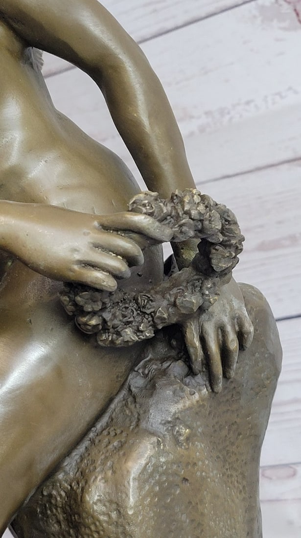 Nude Angel Bronze Sculpture - 9