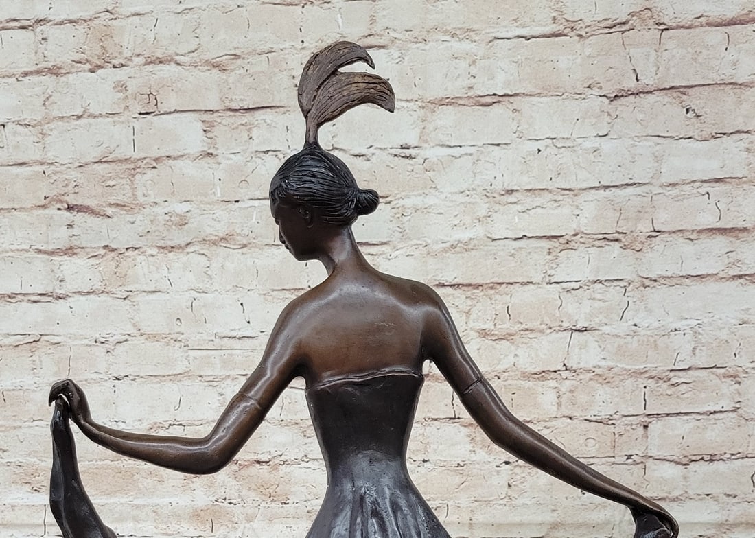 Dancer Bronze Figurine - 8