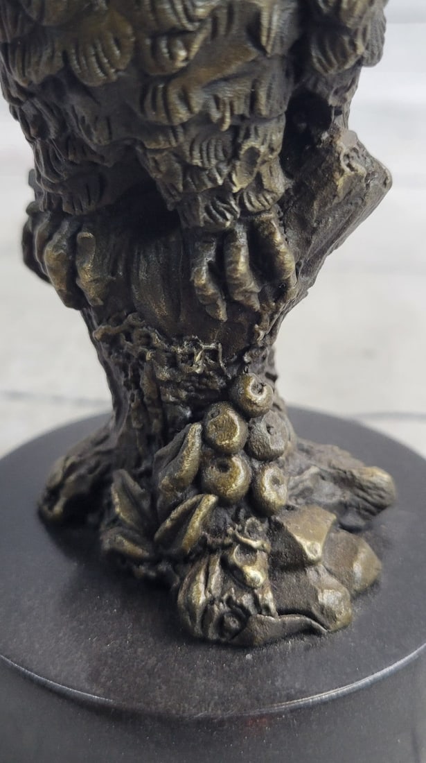 Owl Bronze Statue - 9
