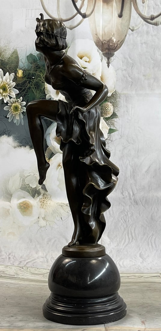 Dancer Bronze Figurine - 5
