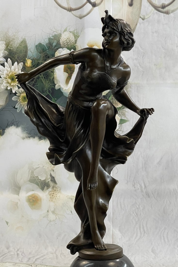 Dancer Bronze Figurine - 6