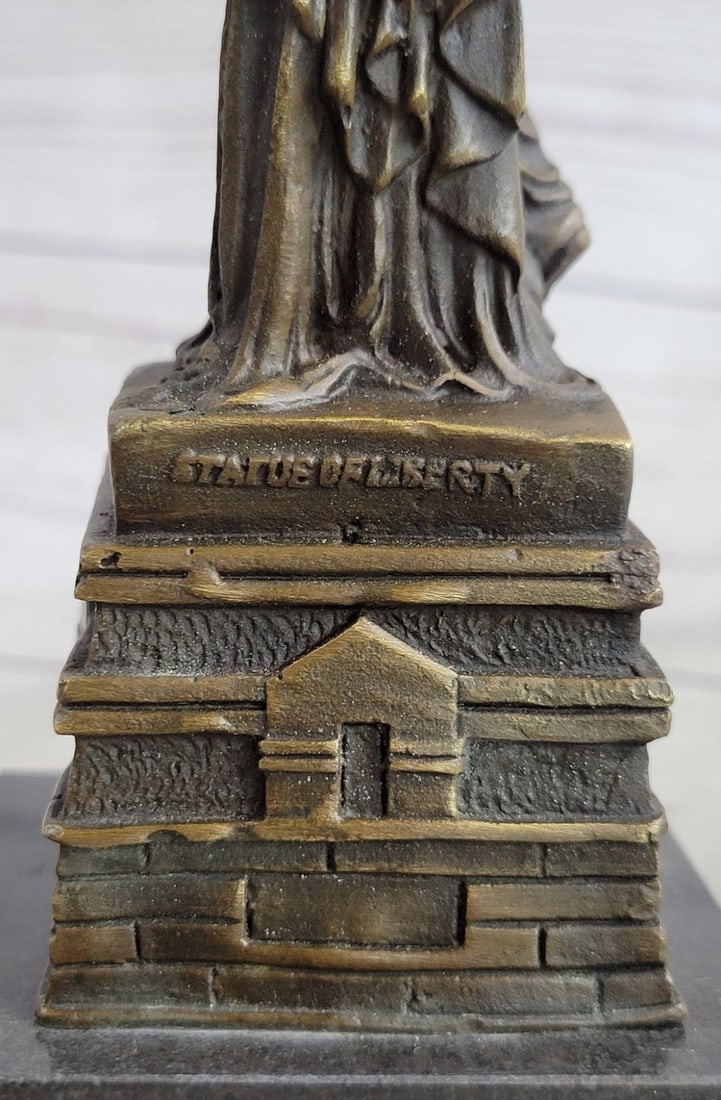 Liberty Bronze Statue - 9