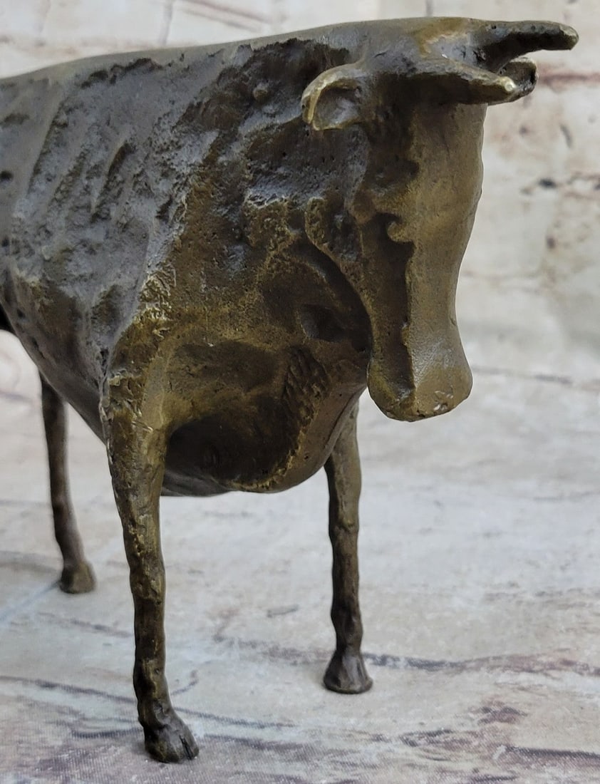 Bull Bronze Statue - 7