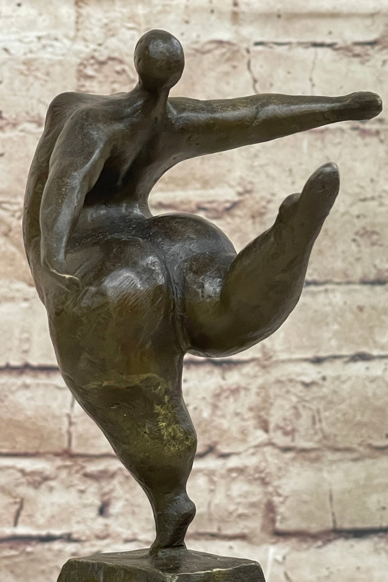 Abstract Bronze Sculpture - 8