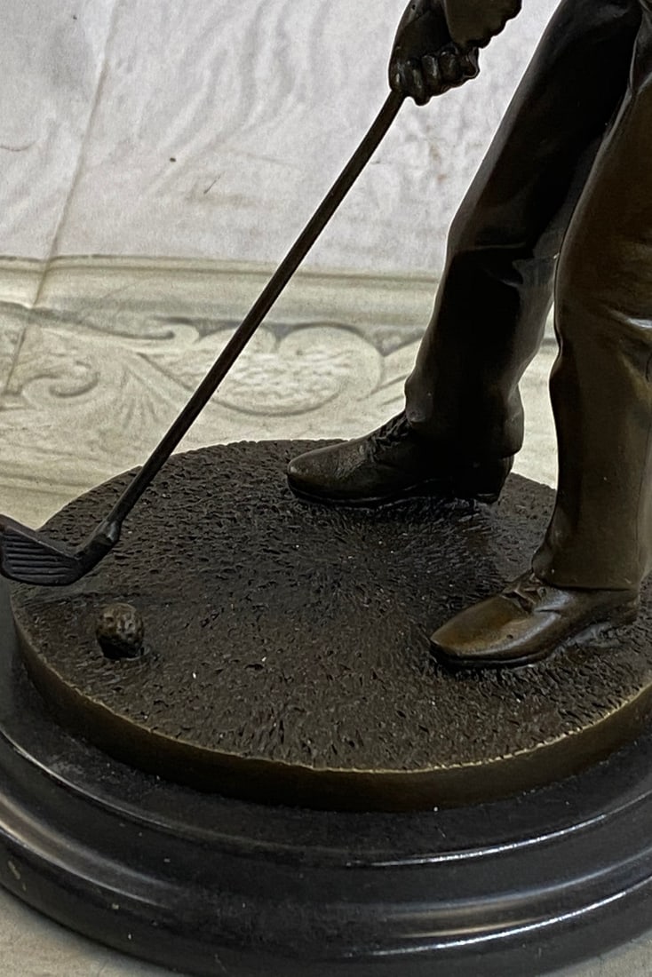 Golfer Bronze Statue - 8