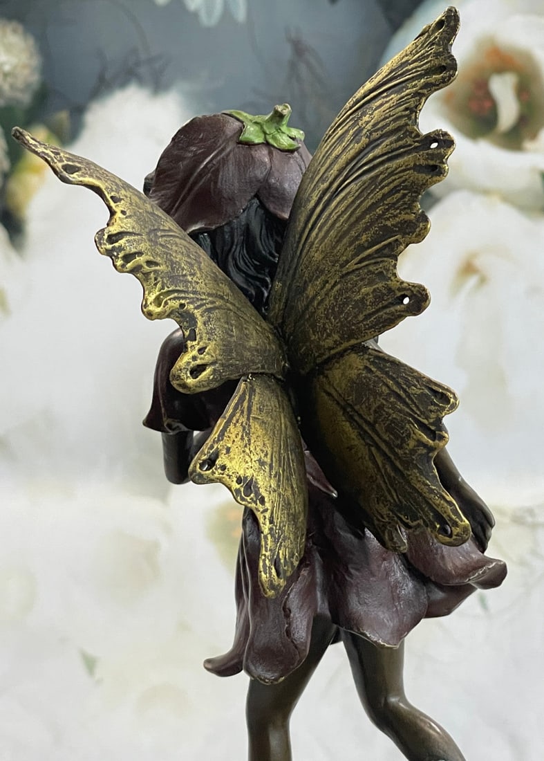Angel Bronze Figure - 5