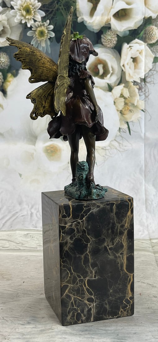 Angel Bronze Figure - 6