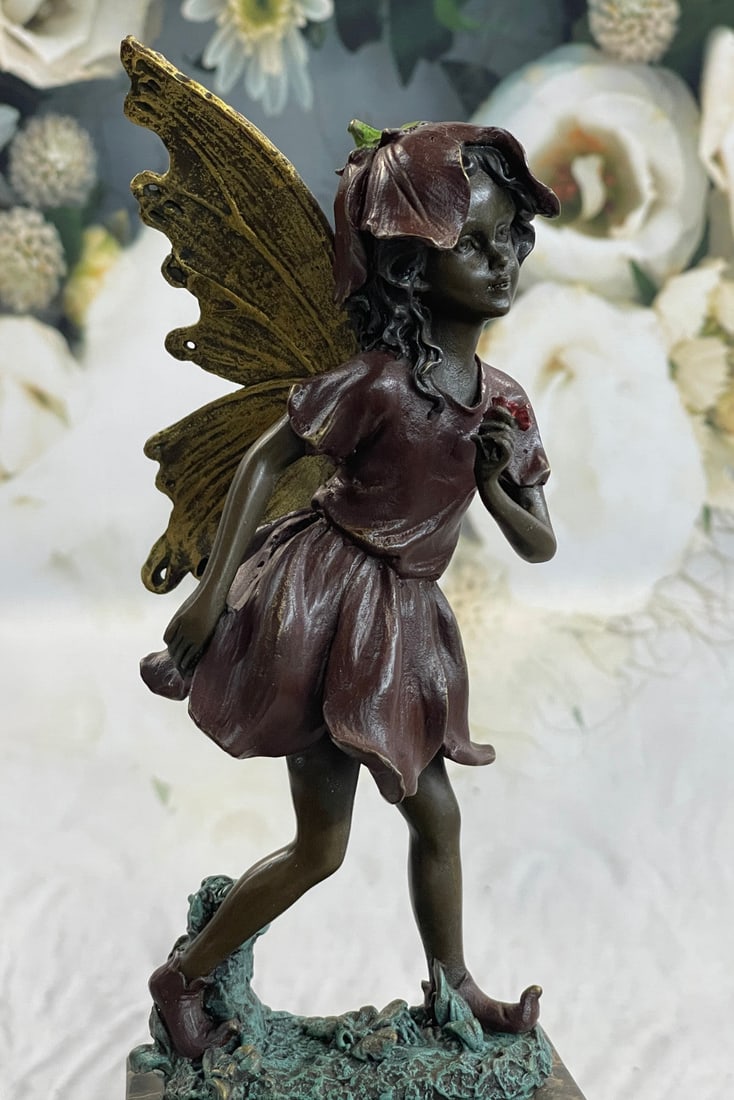 Angel Bronze Figure - 7