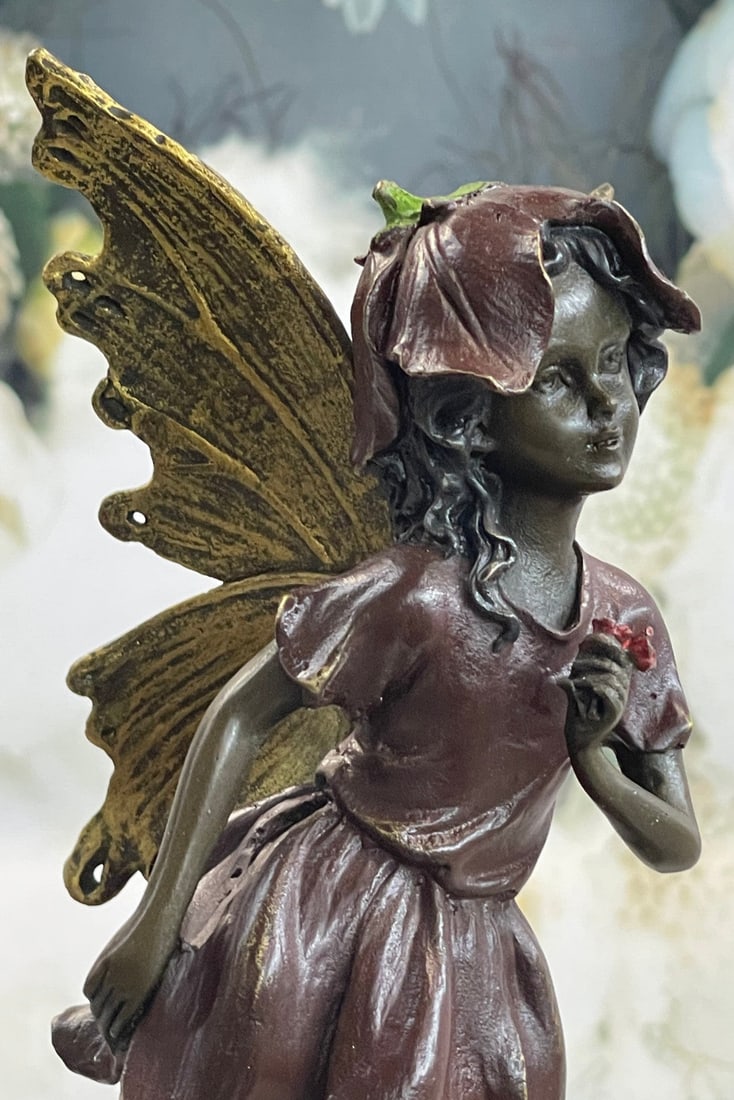 Angel Bronze Figure - 8